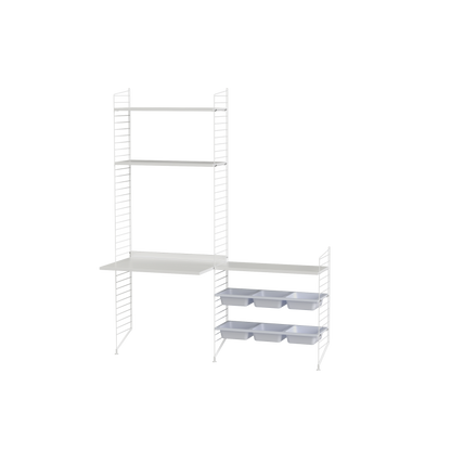Ensemble Chambre d’enfant E - String Furniture-Blanc-The Woods Gallery