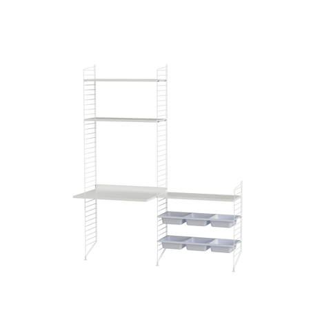 Ensemble Chambre d’enfant E - String Furniture-Blanc-The Woods Gallery