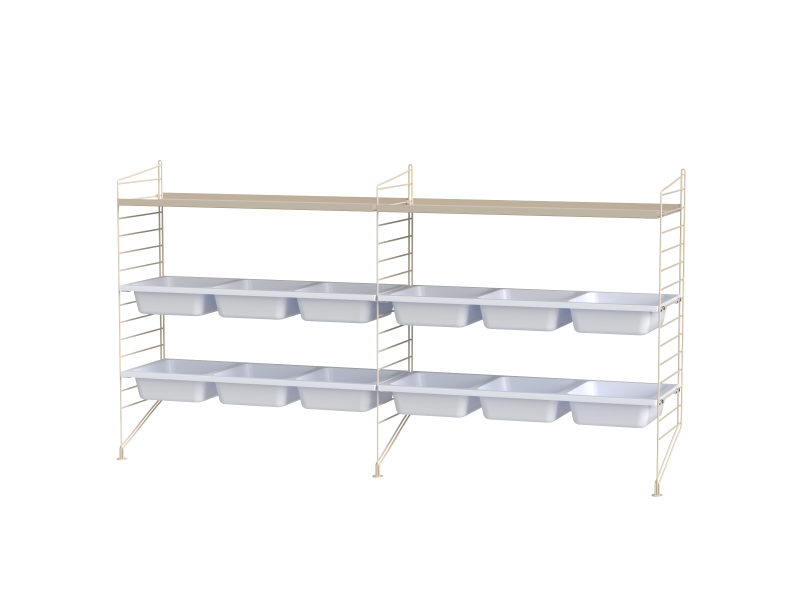 Ensemble Chambre d’enfant F - String Furniture-Blanc-The Woods Gallery