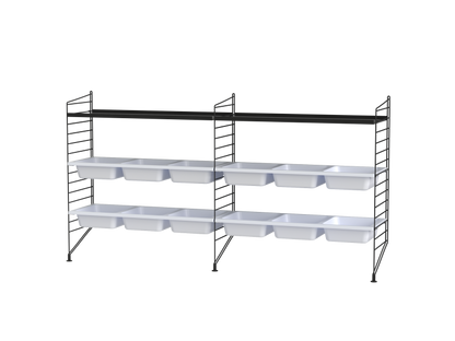 Ensemble Chambre d’enfant F - String Furniture-Noir-The Woods Gallery
