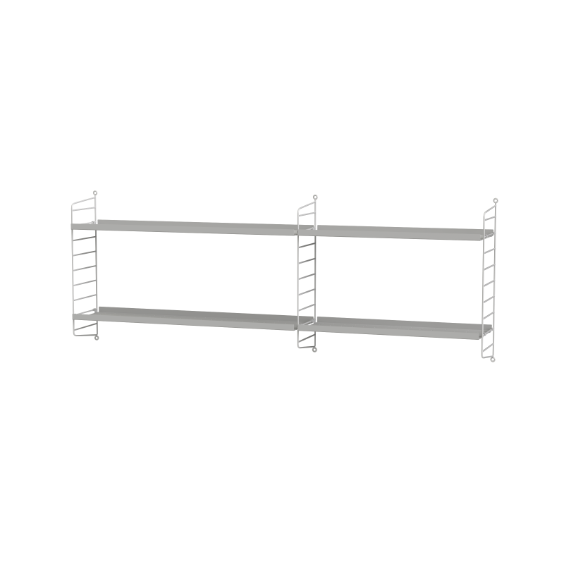 Ensemble Chambre d’enfant I - String Furniture-Gris-The Woods Gallery