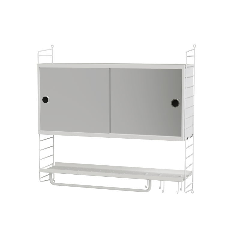 Ensemble Salle de bain A - String Furniture-Blanc-The Woods Gallery