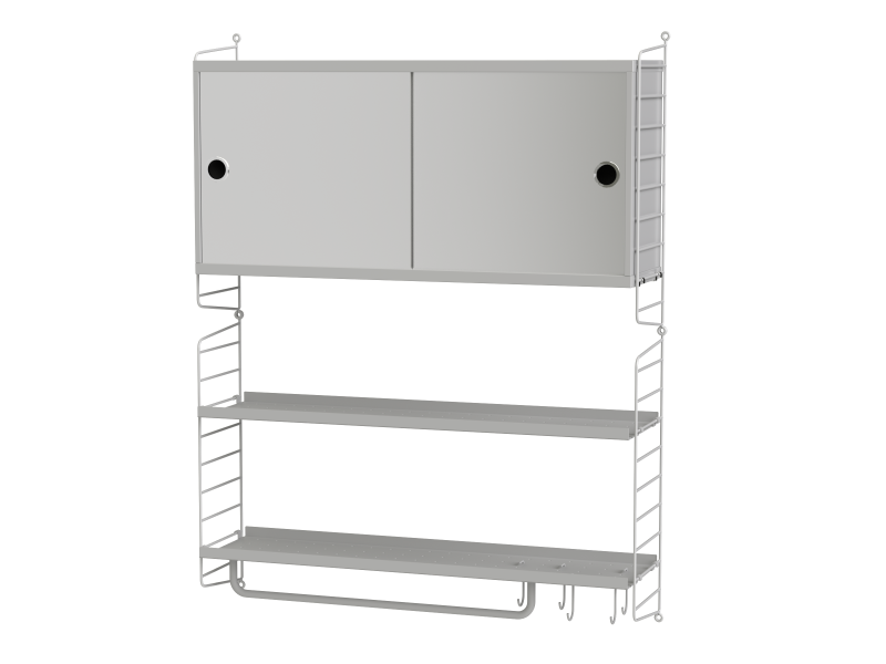 Ensemble Salle de bain C - String Furniture-Blanc-The Woods Gallery