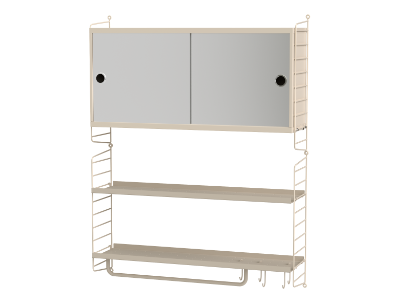 Ensemble Salle de bain C - String Furniture-Blanc-The Woods Gallery