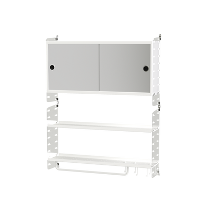 Ensemble Salle de bain D - String Furniture-Blanc-The Woods Gallery