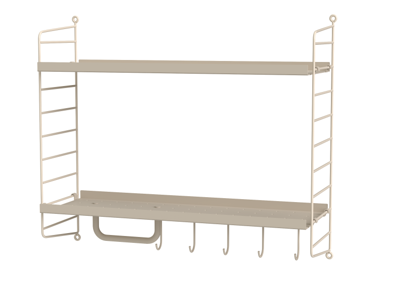 Ensemble Salle de bain E - String Furniture-Blanc-The Woods Gallery