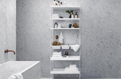 Ensemble Salle de bain L - String Furniture-Blanc-The Woods Gallery