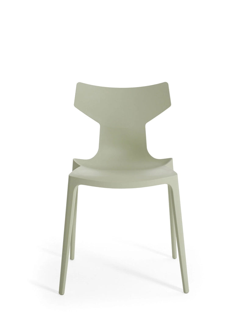 Ensemble de 2 Chaises Re-chair d’Antonio Citterio - Kartell-Gris-The Woods Gallery