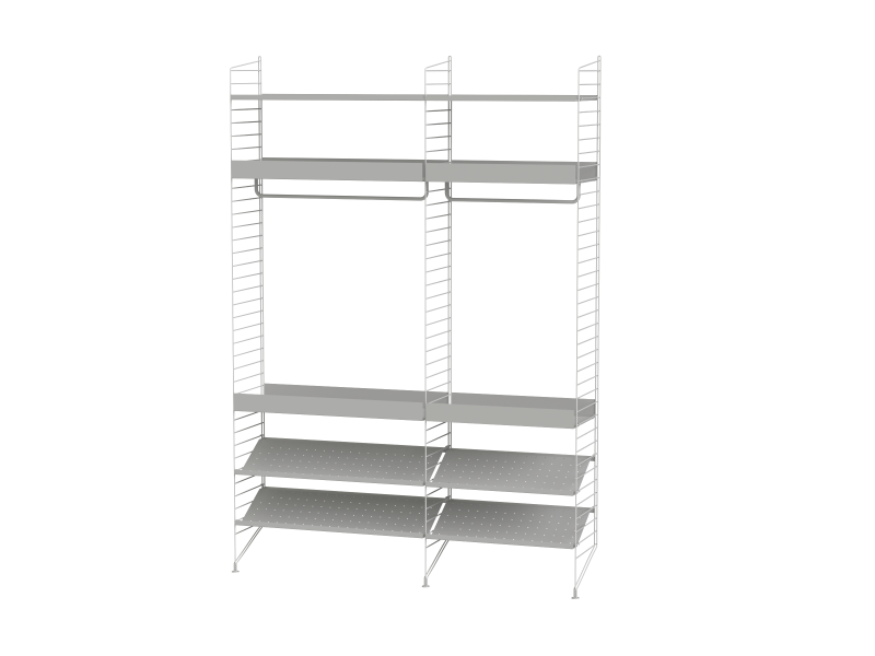 Ensemble de Chambre C - String Furniture-Gris-The Woods Gallery