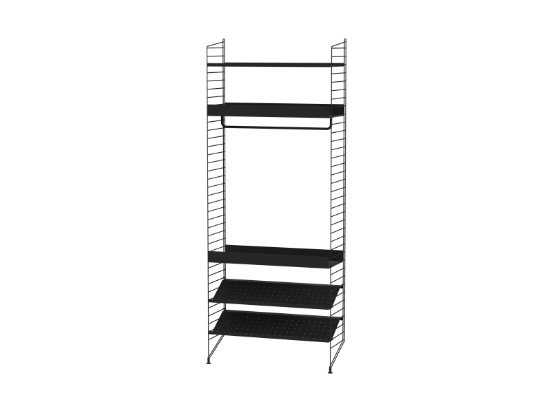 Ensemble de Chambre D - String Furniture-Blanc-The Woods Gallery