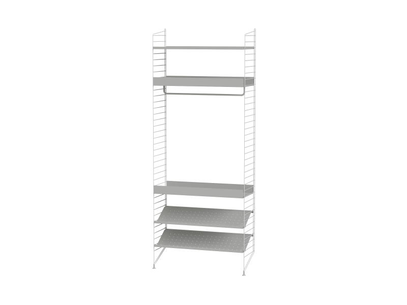 Ensemble de Chambre D - String Furniture-Gris-The Woods Gallery