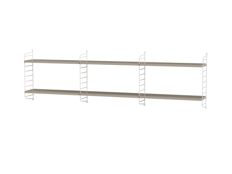 Ensemble de Chambre E - String Furniture-Beige - Blanc-The Woods Gallery