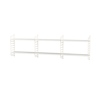 Ensemble de Chambre E - String Furniture-Blanc - Beige-The Woods Gallery