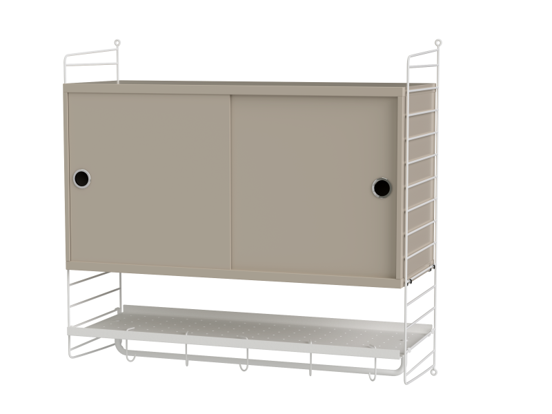 Ensemble de Chambre F - String Furniture-Beige - Blanc-The Woods Gallery