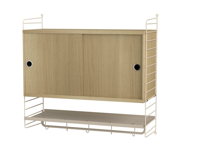Ensemble de Chambre F - String Furniture-Beige - Chêne-The Woods Gallery