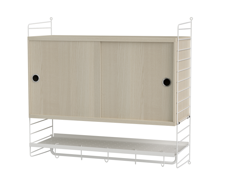 Ensemble de Chambre F - String Furniture-Blanc - Frêne-The Woods Gallery