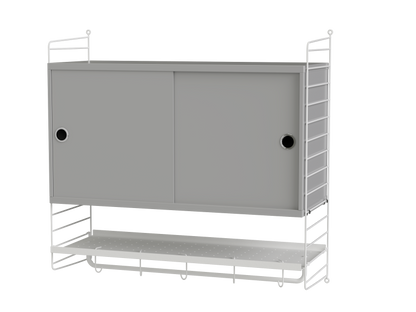 Ensemble de Chambre F - String Furniture-Blanc - Gris-The Woods Gallery
