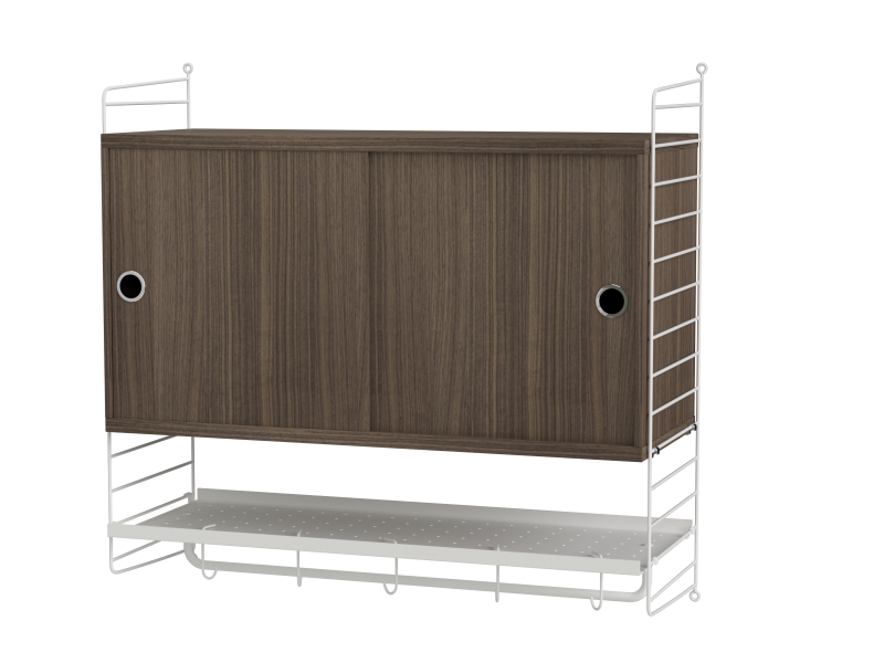 Ensemble de Chambre F - String Furniture-Blanc - Noyer-The Woods Gallery