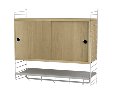 Ensemble de Chambre F - String Furniture-Gris - Chêne-The Woods Gallery