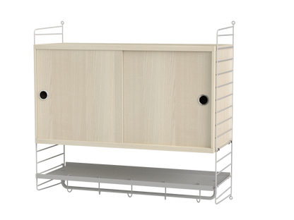 Ensemble de Chambre F - String Furniture-Gris - Frêne-The Woods Gallery