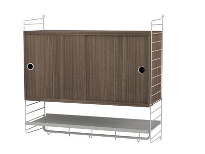 Ensemble de Chambre F - String Furniture-Gris - Noyer-The Woods Gallery