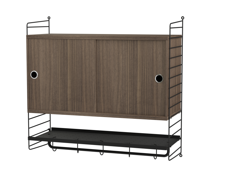 Ensemble de Chambre F - String Furniture-Noir - Noyer-The Woods Gallery