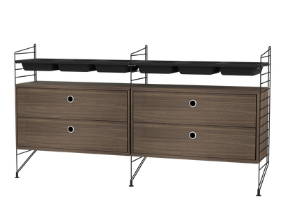 Ensemble de Chambre G - String Furniture-Blanc-The Woods Gallery