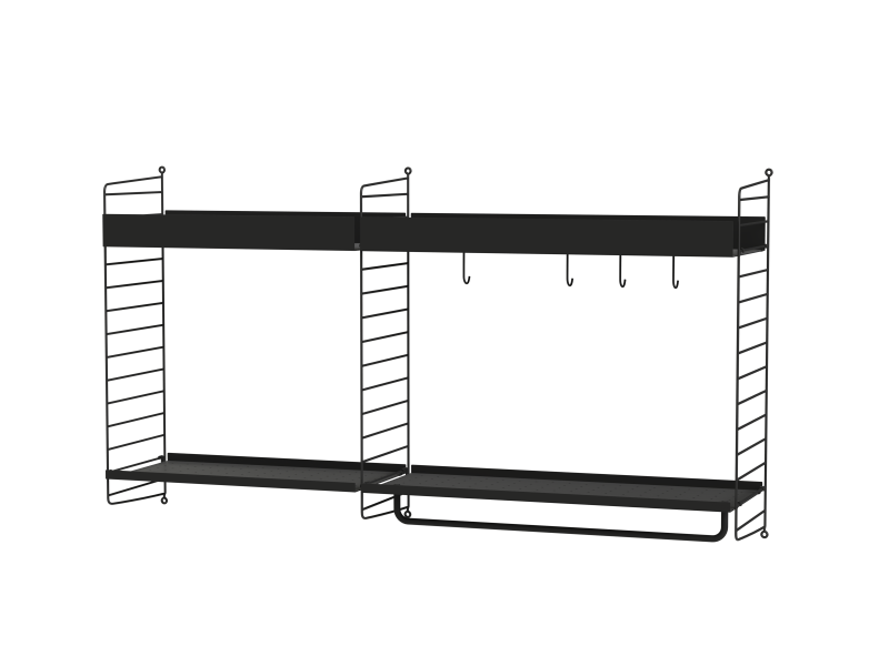 Ensemble de Cuisine A - String Furniture-Blanc-The Woods Gallery