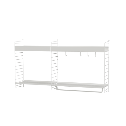 Ensemble de Cuisine A - String Furniture-Blanc-The Woods Gallery