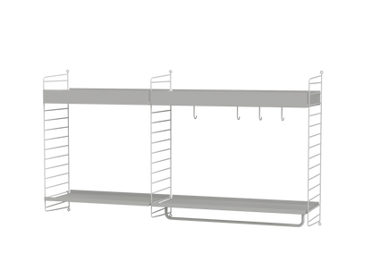 Ensemble de Cuisine A - String Furniture-Gris-The Woods Gallery