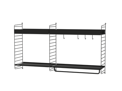 Ensemble de Cuisine A - String Furniture-Noir-The Woods Gallery