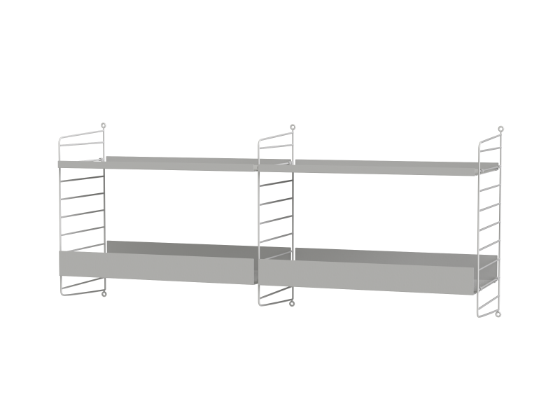 Ensemble de Cuisine B - String Furniture-Gris-The Woods Gallery