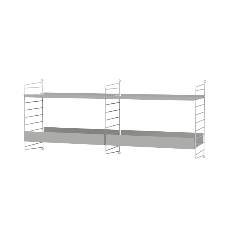 Ensemble de Cuisine B - String Furniture-Gris-The Woods Gallery