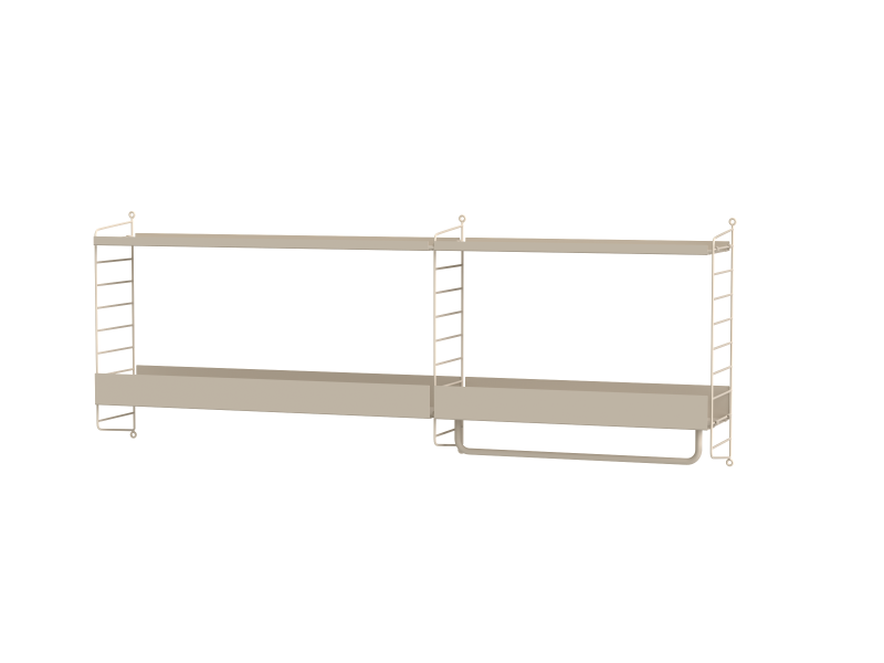 Ensemble de Cuisine C - String Furniture-Blanc-The Woods Gallery