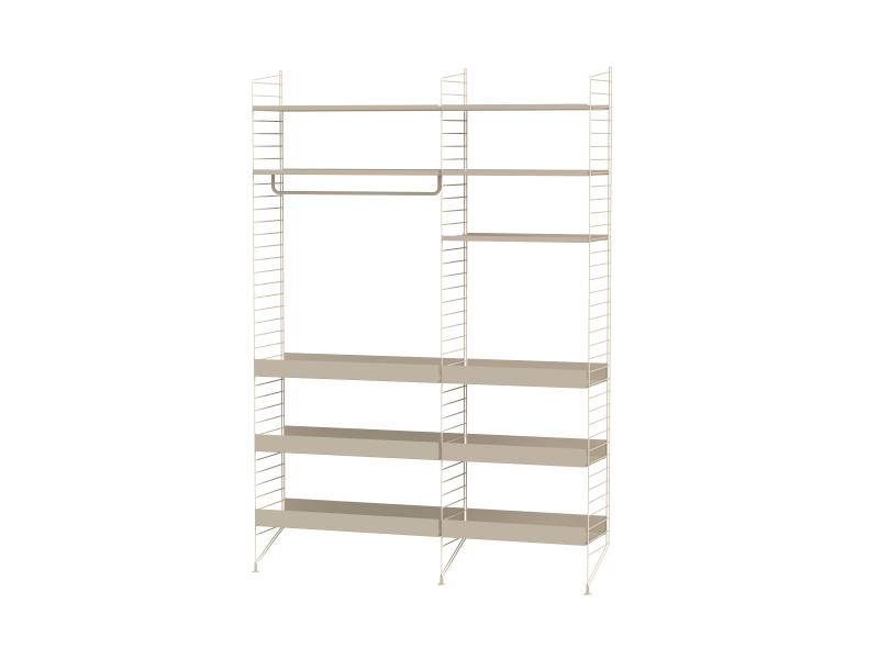 Ensemble de Cuisine F - String Furniture-Blanc-The Woods Gallery