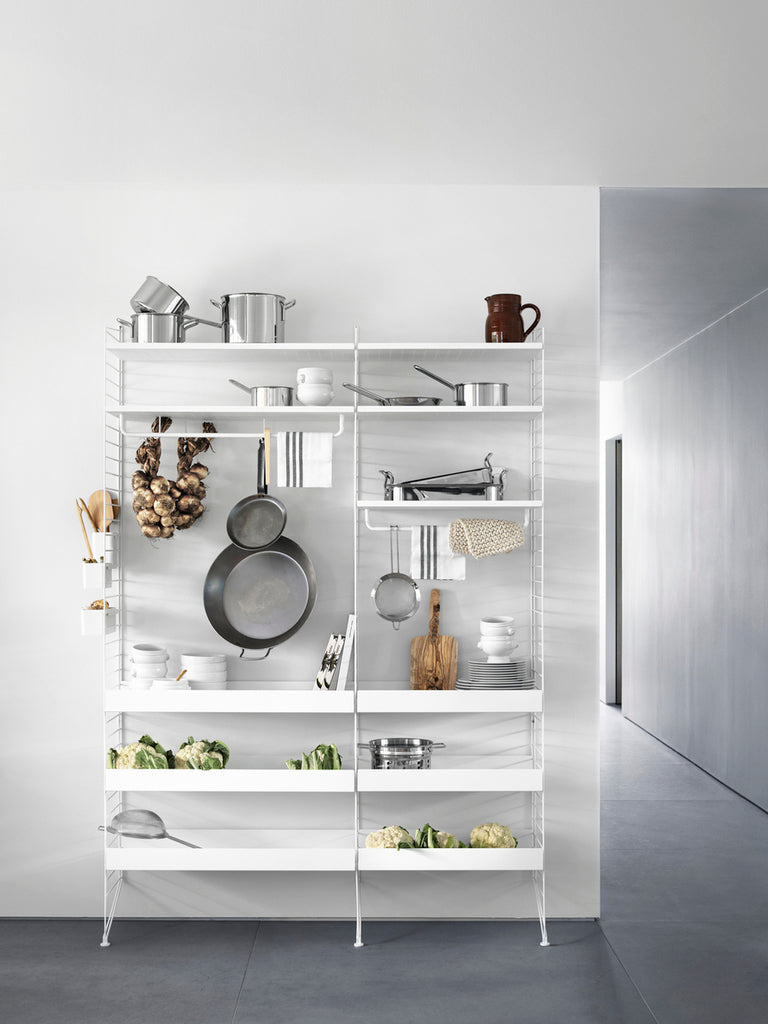 Ensemble de Cuisine F - String Furniture-Blanc-The Woods Gallery