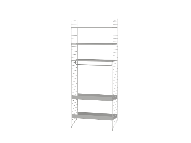 Ensemble de Cuisine G - String Furniture-Gris-The Woods Gallery