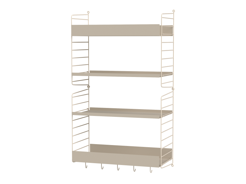 Ensemble de Cuisine H - String Furniture-Blanc-The Woods Gallery