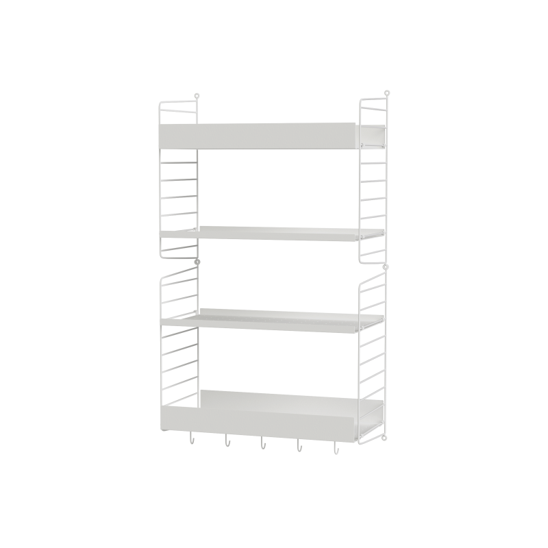 Ensemble de Cuisine H - String Furniture-Blanc-The Woods Gallery