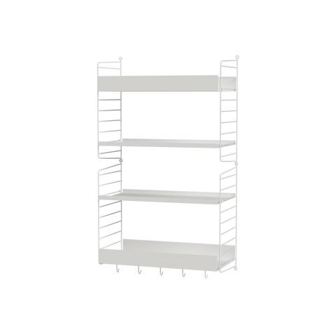Ensemble de Cuisine H - String Furniture-Blanc-The Woods Gallery