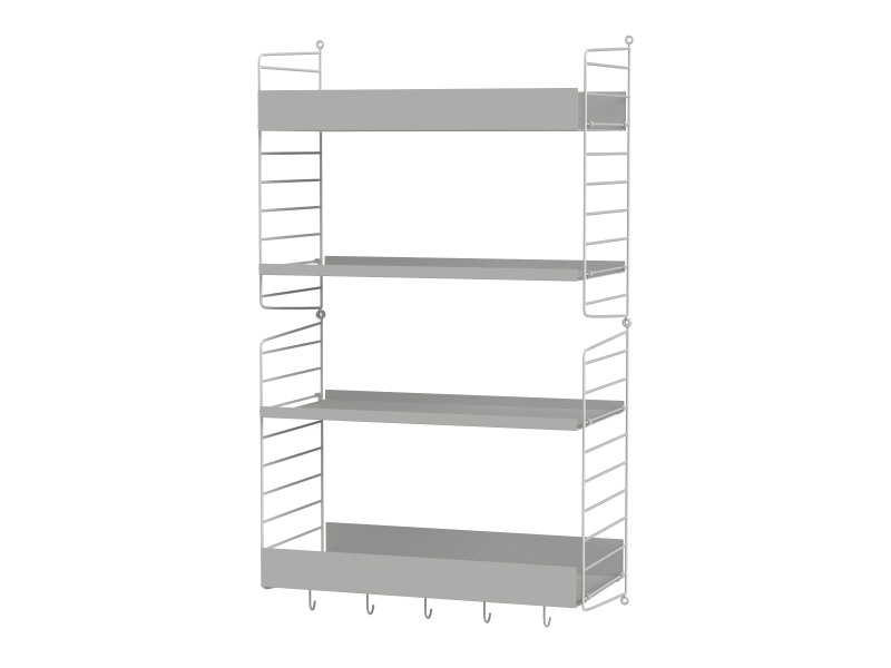 Ensemble de Cuisine H - String Furniture-Gris-The Woods Gallery