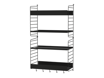Ensemble de Cuisine H - String Furniture-Noir-The Woods Gallery