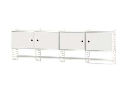 Ensemble de Cuisine K - String Furniture-Blanc - Beige-The Woods Gallery