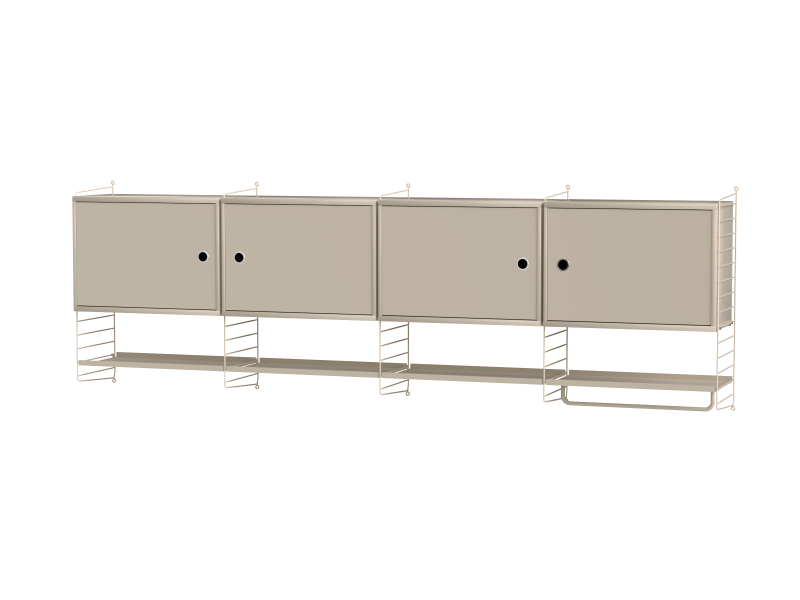 Ensemble de Cuisine K - String Furniture-Blanc-The Woods Gallery