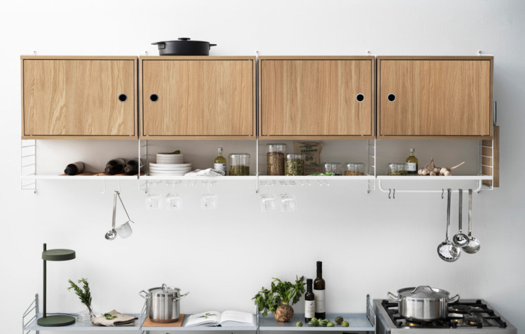 Ensemble de Cuisine K - String Furniture-Blanc-The Woods Gallery