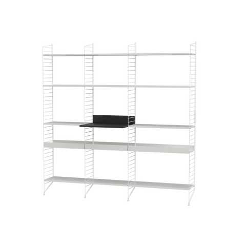 Ensemble de Cuisine L - String Furniture-Blanc-The Woods Gallery