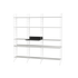 Ensemble de Cuisine L - String Furniture-Blanc-The Woods Gallery