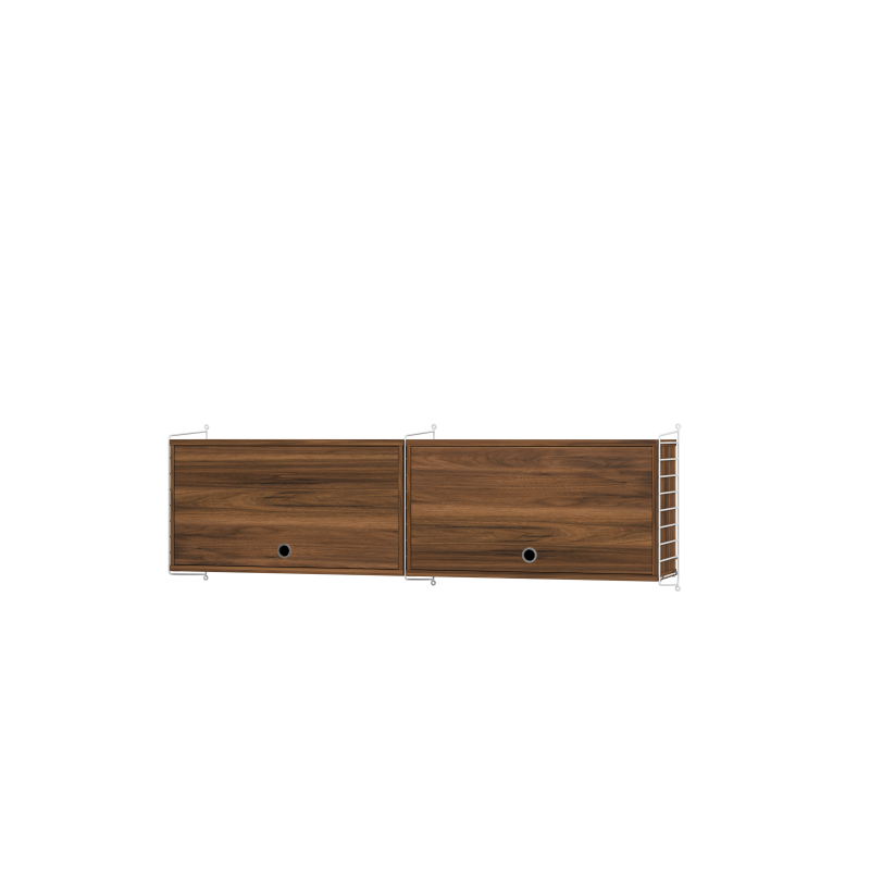 Ensemble de Cuisine N - String Furniture-Noyer - Blanc-The Woods Gallery