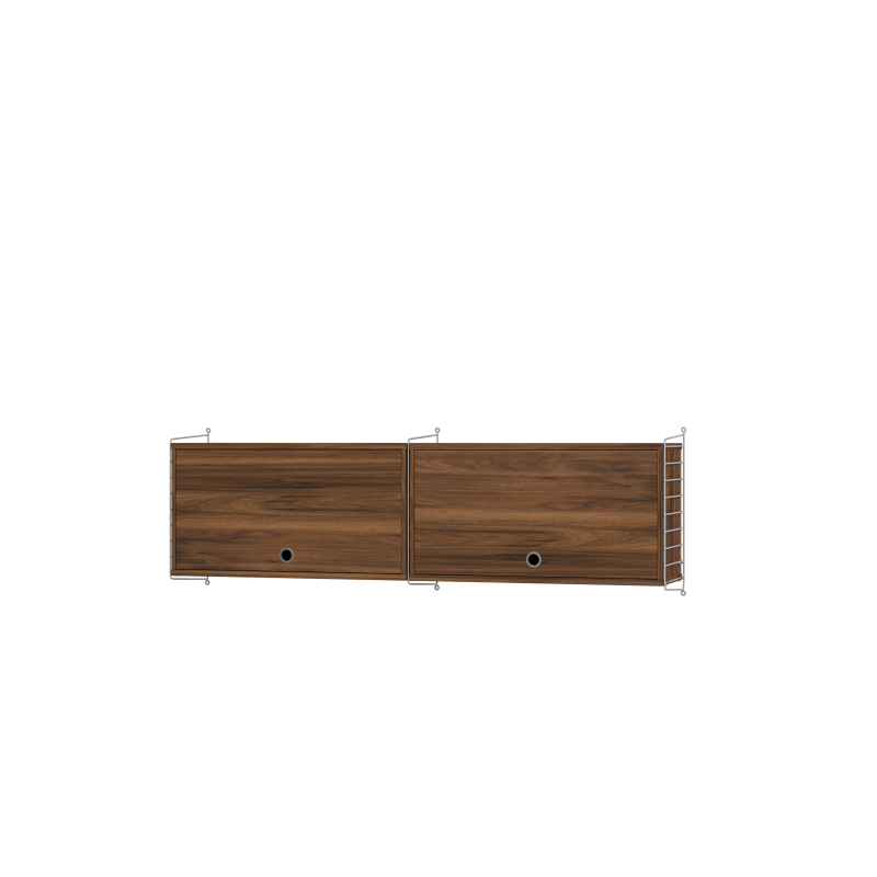 Ensemble de Cuisine N - String Furniture-Noyer - Gris-The Woods Gallery