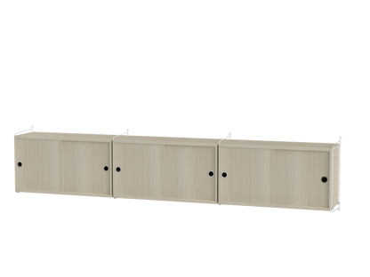 Ensemble de salon D - String Furniture-Blanc - Frêne-The Woods Gallery